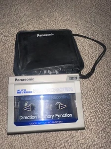 Panasonic RQ-383 Sprachgesteuerter Kassettenrekorder ungetestet Teile oder Reparatur - Bild 1 von 3