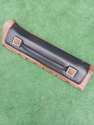 74 Cadillac Fleetwood LEFT DRIVER REAR UPPER DOOR PANEL & PULL HANDLE   OEM - Image 1 of 4