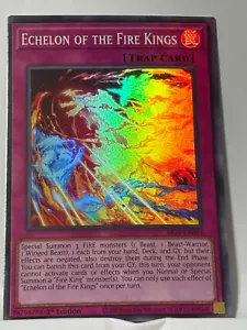 Yu-gi-oh! TCG 1x Echelon of the Fire Kings SR14-DE033 x1 SUPER YUGIOH! NM TRAP - Bild 1 von 2