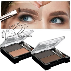 Saffron Eyebrow Kit with Stencils - Easy Brows Grooming Definition - Picture 1 of 6