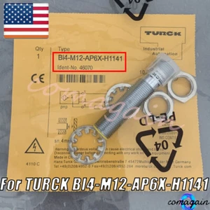 For Turck BI4-M12-AP6X-H1141 Inductive Proximity Switch Sensor  30V DC 200mA - Picture 1 of 6
