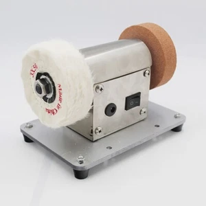 Mini Electric Bench Grinder Polisher Polishing Grinding Machine Speed Adjustable - Picture 1 of 4