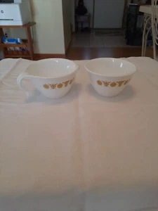 Vintage Corelle Corning Butterfly Gold Creamer & Sugar Bowl No Lid - Picture 1 of 4