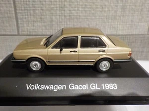 Model Car, Volkswagen GACEL GL (VW Jetta) 1:43 SCALE IXO + DISPLAY CASE Brand Ne - Picture 1 of 7