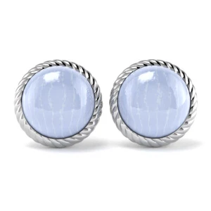 Orecchini Lirimy Stone Calcedonio - Argento 925 - Foto 1 di 5