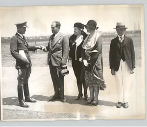William A Matheny PREMIADO Medalla Cheney Fuerza Aérea Militar 1930 Foto de Prensa - Imagen 1 de 2