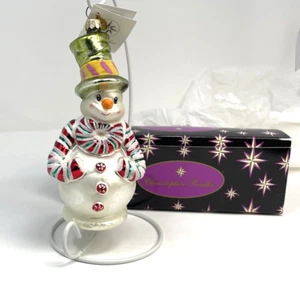 Christopher Radko Frosty Twist 6.5 inch Ornament Excellent - Picture 1 of 17