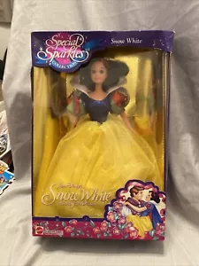 Walt Disney’s Snow White Mattel Special Sparkles Collection Doll 1994 NEW IN BOX - Picture 1 of 7