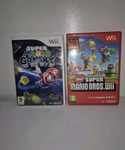 Nintendo Wii New Super Mario Bros And Super Mario Galaxy Tested - Imagen 1 de 4