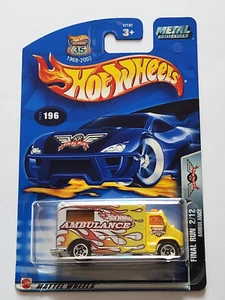 2002 HOT WHEELS - FINAL RUN 2/12 AMBULANCE - Picture 1 of 2