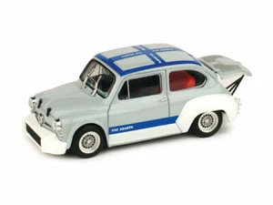 Fiat Abarth 1000 Ufficiale Blue 1:43 Model BRUMM - Foto 1 di 1
