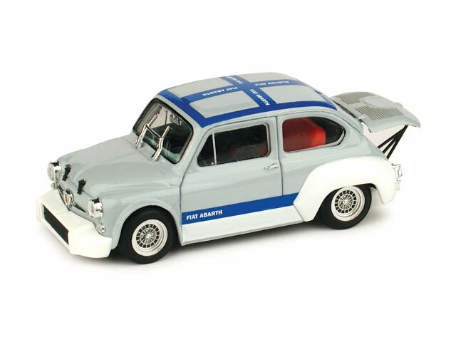 Fiat Abarth 1000 Ufficiale Blue 1:43 Model BRUMM - Immagine 1 di 1
