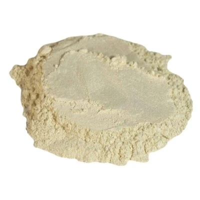 BLANCO, DORADO, polvo de mica tarro de 4 oz pigmento metálico para resina epoxi, cosméticos Foto 1 de 2