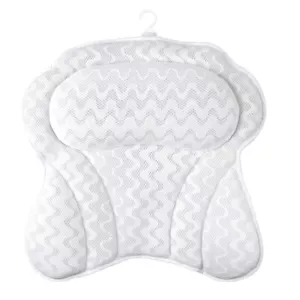Tub Pillow Bathtub Neck Pillow Bath Back Pillow Bath Neck Support - Picture 1 of 12
