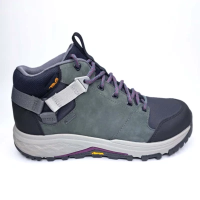 Nuevas botas de senderismo Teva Grandview Gore-Tex Mid para mujer talla 10 grises #1106832 Foto 1 de 4