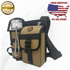 Shoulder Bag Men With Water Bottle Holder Portable Backpack Large Capacity