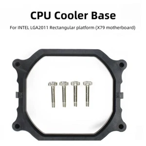 Pour Intel Lga2011 Support Plateforme Rectangulaire Cpu Dissipateur Thermique Ventilateur Refroidissement - Photo 1/5