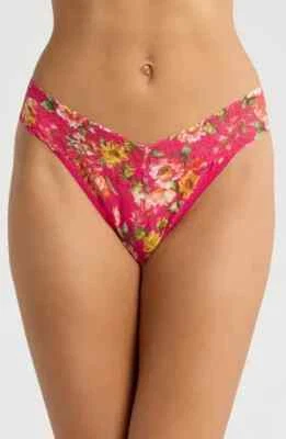 TANGA DE TIRO ORIGINAL DE ENCAJE FIRMA HANKY PANKY TALLA ÚNICA LAVIDA LOCA Foto 1 de 4