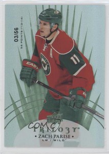 2014-15 Upper Deck Trilogy Radiant Green /56 Zach Parise #36
