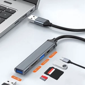Adaptateur USB Type C Vitesse Rapide Multiple USB Hub Extension 5 Ports pour - Photo 1/12