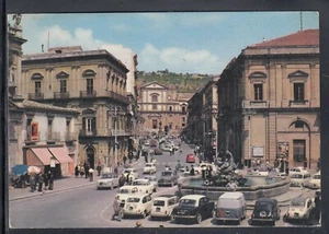 Cartolina Caltanissetta Piazza Garibaldi AUTO UD15 - Bild 1 von 1