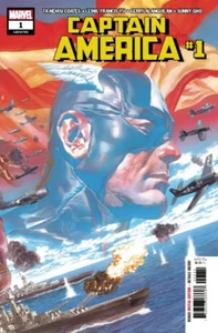 Captain America #1 (First Print / Ross Cover / LGY #705 / 2018 / NM) - Picture 1 of 1