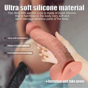 Dildo Sex Toy Huge Thick 15" Inch Penis Suction Cup Big Large Realistic Dong XXL - Picture 1 of 38