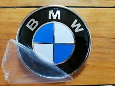BMW Badge Emblem Bonnet Boot Hood Tailgate 82mm White Blue Quality 51148132375