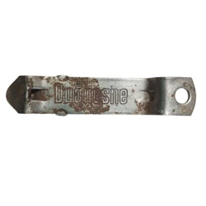 VTG Duquesne Beer Bottle Can Opener EKCO Chicago USA Metal Bar Tool Retro READ - Picture 1 of 2