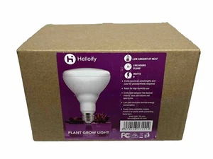 Helloify BR30 LED Plant Grow Light Bulb, 9W, Equivalent 100W, 25,000hr Bulb Life - Picture 1 of 3