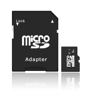 Popular 8GB MicroSD Micro SD SDHC TF Flash Class 4 Memory Card 8G with Adapter - Picture 1 of 1