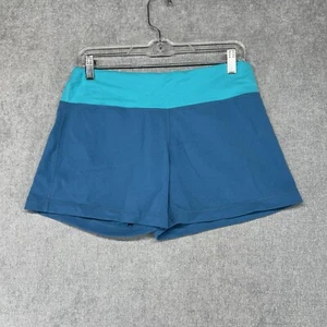 Lululemon Shorts Women’s Size 8 Blue Run Times Heathered Sea Mist Blue Tropic - Picture 1 of 10