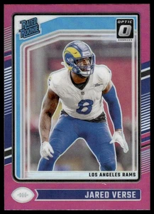 2024 Donruss Optic #242 Jared Verse Pink Los Angeles Rams - Bild 1 von 2