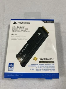 WD _BLACK SN850P 4TB WDYBBYV0040BNC-WRSN Internal SSD for PS5 New Sealed - Photo 1/4