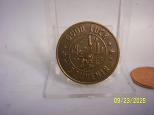 GOOD LUCK SOUVENIR SOUTH OF THE BORDER SOUTH CAROLINA CHALLENGE COIN - Picture 1 of 2