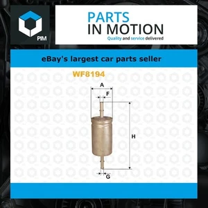 Fuel Filter fits FORD FOCUS Mk1 1.4 98 to 02 Wix 3964918 F89E9155AA F89Z9155A - Picture 1 of 2