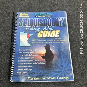 Minnesota St. Louis County Fishing Maps Guidebook - Picture 1 of 8