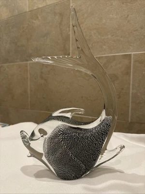 Pisapapeles vintage de cristal de Murano para peces de colección Foto 1 de 4
