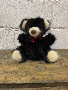 Vintage Original Nerz Teddybär  - Bild 1 von 9