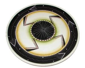 Art Deco Hand Painted by Mancioli Italian Pottery Plate - Picture 1 of 8