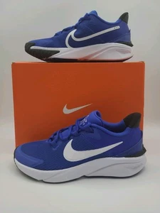 Nike Star Runner 4 NN GS Youth Sz 5Y Hyper Royal White Running Shoes DX7615-400 - Picture 1 of 9