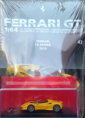 F8 SPIDER - 2019  FERRARI GT 1:64 LIMITED EDITION N#43 - Immagine 1 di 4