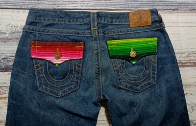 TRUE RELIGION BILLY BAJA SERAPE SZ 30 (32W×34L) STRAIGHT VINTAGE USA MADE NWOT  - Image 1 of 4