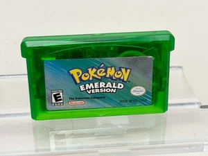 Pokemon: Emerald Version (Nintendo Game Boy Advance, GBA) Authentic Saves! - Picture 1 of 6