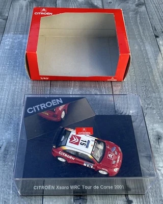 IXO Citroen Xsara WRC Tour de Corse 2001 Martel/Puras #15 Como nuevo en caja 1:43 Foto 1 de 4