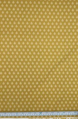 Tela acolchada rosa Tula colores verdaderos dama insecto mostaza semilla cuarto de grasa fuera de uso raro Foto 1 de 2