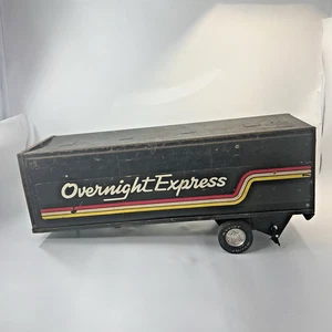 Vintage Nylint Overnight Express Semi-Truck Trailer Only Toy 18' - Picture 1 of 22