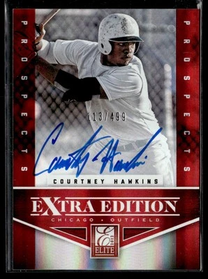 2012 Panini Elite Extra Edition #109 Courtney Hawkins Auto /499 - Image 1 of 2