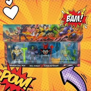 MOTU Origins - Battle for Eternia - Actionfiguren 4 - Pack von Mattel - Picture 1 of 9
