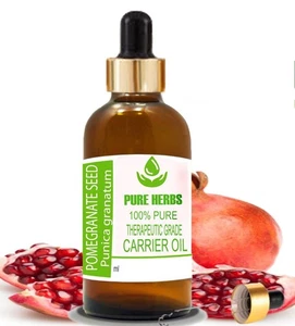 Semilla de granada de hierbas puras 100 % puro y natural Punica aceite portador de granato lI6 - Imagen 1 de 63